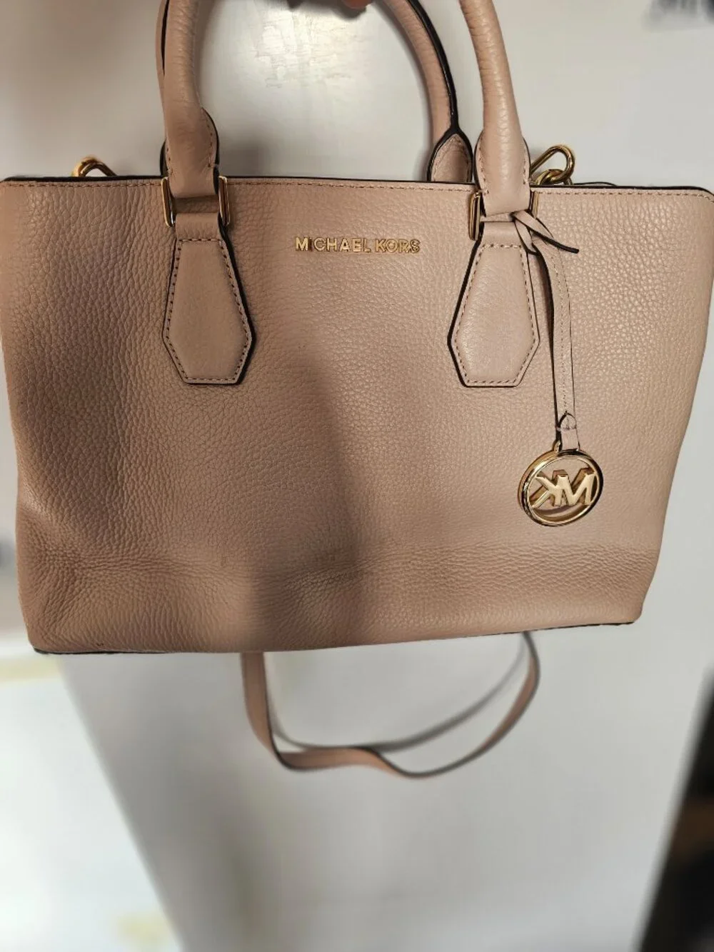 Michael Kors Camille Satchel soft pink
